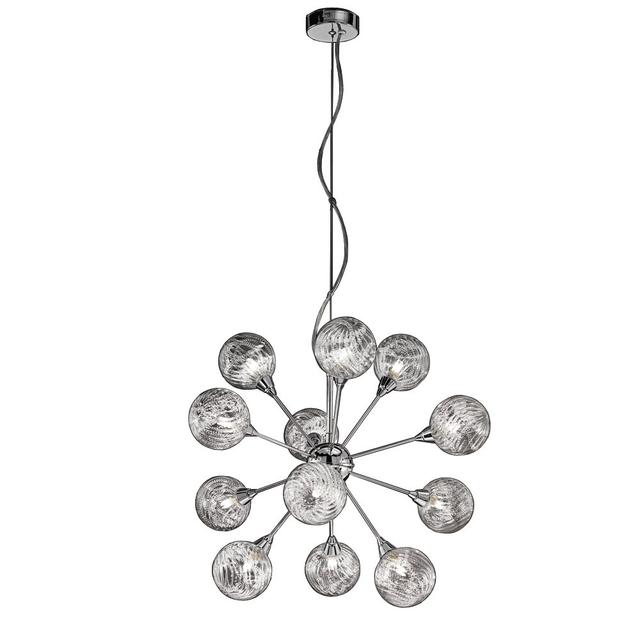 Abhilash 12 - Light Sputnik Geometric Pendant Canora Grey on Productcaster.