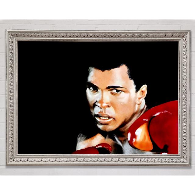 Muhammad Ali Boxing Gloves - Single Picture Frame Art Prints 17 Stories Size: 42cm H x 59.7cm W x 3cm D on Productcaster.