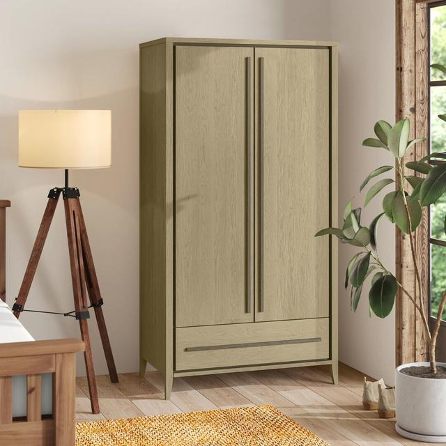 Boutell 2 Door Wardrobe Brayden Studio on Productcaster.