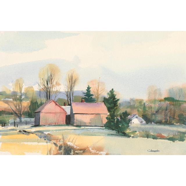 Flemings in Suffield Connecticut - Wrapped Canvas Painting Rosalind Wheeler Size: 81cm H x 122cm W x 3.8cm D on Productcaster.