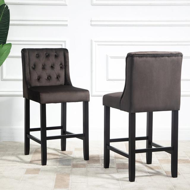 Boutin 47cm Bar Stool (Set of 2) Mercer41 on Productcaster.