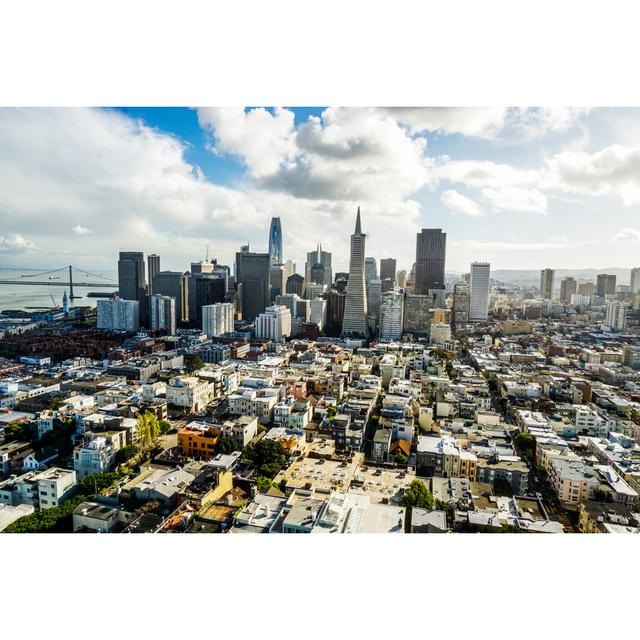 Jaymie San Francisco Skyline by Lucas Pokotylo - Print Latitude Run Size: 30cm H x 46cm W x 3.8cm D on Productcaster.