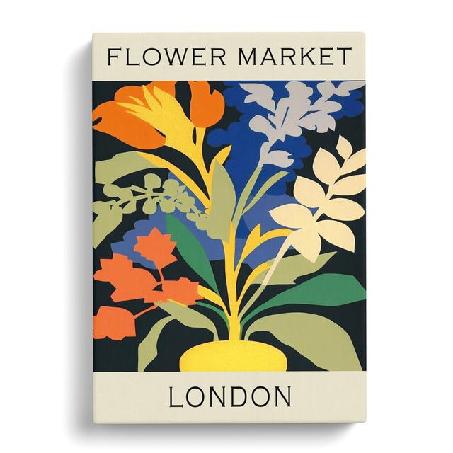 The London Flower Market Exhibition No. 1 George Oliver Size: 76cm H x 50cm W on Productcaster.