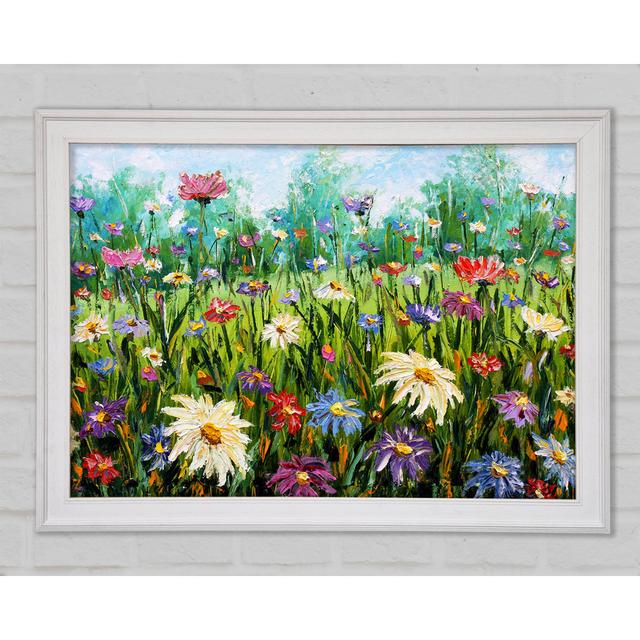 Lovely Spring Flowers Kunst - Einzelne Bilderrahmen Kunstdrucke Rosalind Wheeler Größe: 42 cm H x 59,7 cm B x 1,5 cm T on Productcaster.