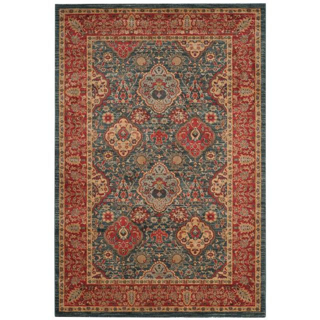 Perkins Persian Navy Area Rug Latitude Vive Rug Size: Rectangle 4' x 5'7" on Productcaster.