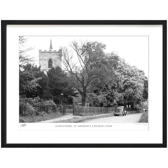 Stapleford, St Andrew's Church C1960 by Francis Frith - Single Picture Frame Print The Francis Frith Collection Size: 45cm H x 60cm W x 2.3cm D on Productcaster.