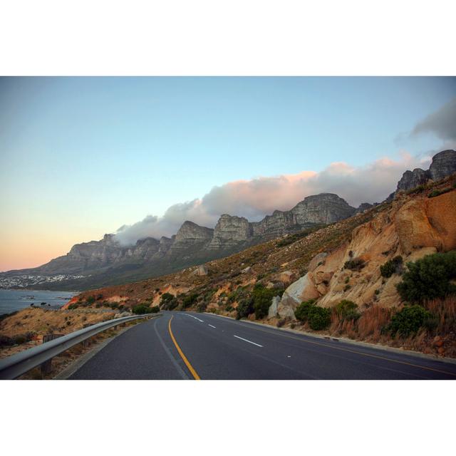 Table Mountain - Wrapped Canvas Photograph Alpen Home Size: 81cm H x 122cm W x 3.8cm D on Productcaster.