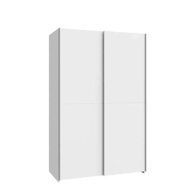 Schiebetürenschrank Nakari 17 Stories Größe: 190 cm H x 120 cm B x 61 cm T on Productcaster.