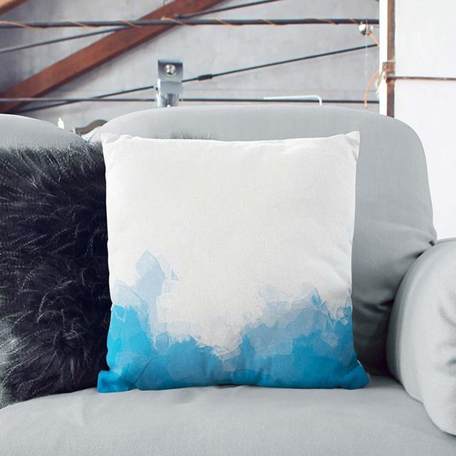 Divided in Abstract Cushion with Filling East Urban Home Size: 55cm H x 55cm W x 20cm D on Productcaster.