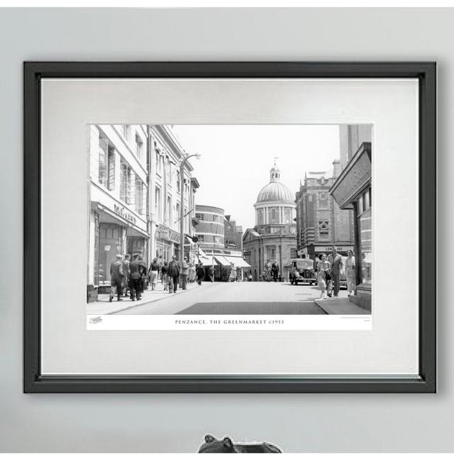 'Penzance, the Greenmarket C1955' - Picture Frame Photograph Print on Paper The Francis Frith Collection Size: 45cm H x 60cm W x 2.3cm D on Productcaster.