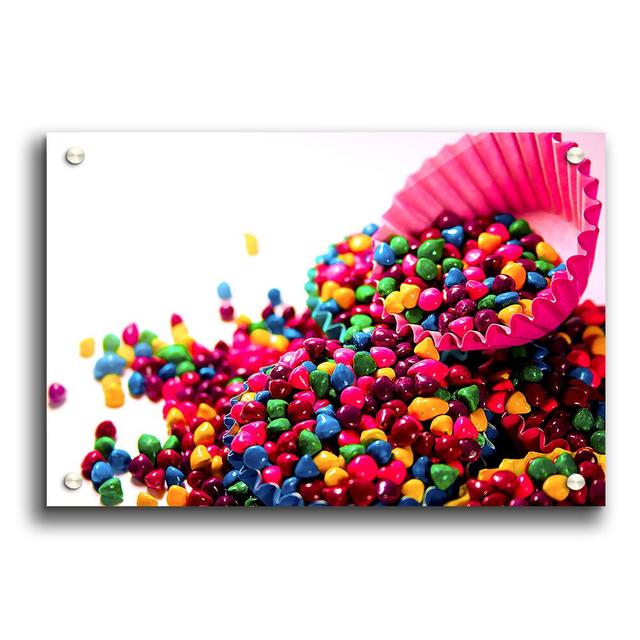 Colourful Candies Kitchen - Unframed Photograph Print on Acrylic East Urban Home Size: 29.7cm H x 42cm W on Productcaster.