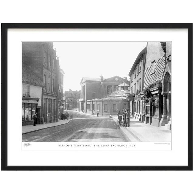 'Bishop's Stortford, the Corn Exchange 1903' by Francis Frith - Picture Frame Photograph Print on Paper The Francis Frith Collection Size: 40cm H x 50 on Productcaster.