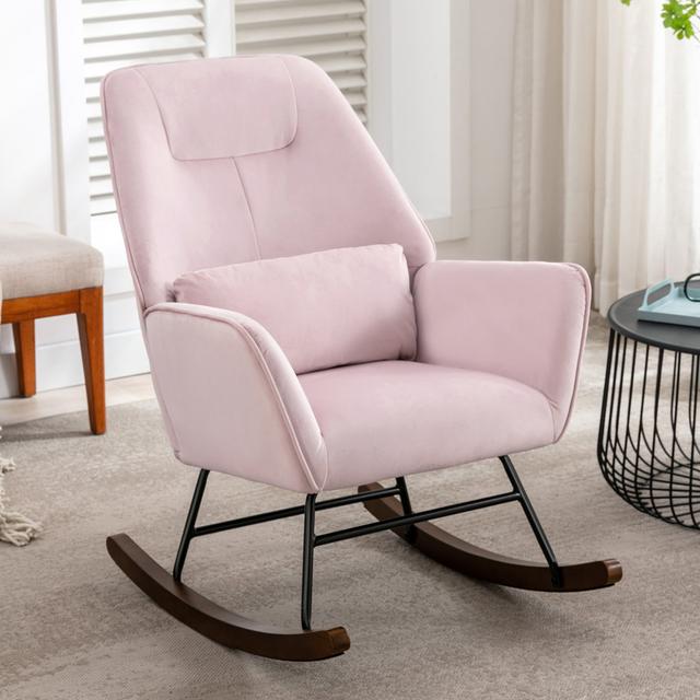 Beckette Upholstered Rocking Chair Fairmont Park on Productcaster.