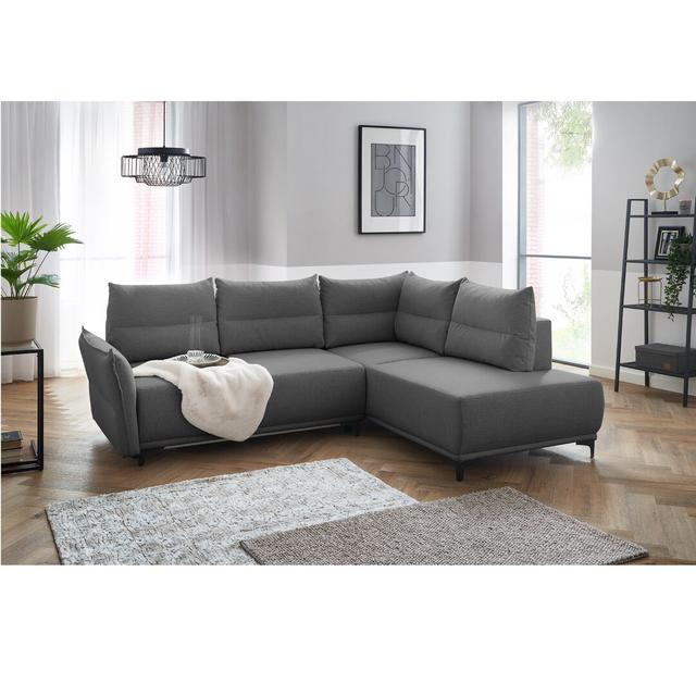 MEDIUM LEFT SORRENTO CORNER SOFA Perspections Ausrichtung: Rechts ausgerichtet, Polsterfarbe: Anthrazit on Productcaster.