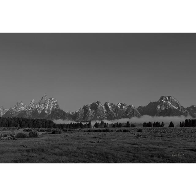 Grand Tetons I by Andre Eichman - Unframed Photograph Print on Canvas Blue Elephant Size: 30cm H x 46cm W x 3.8cm D on Productcaster.