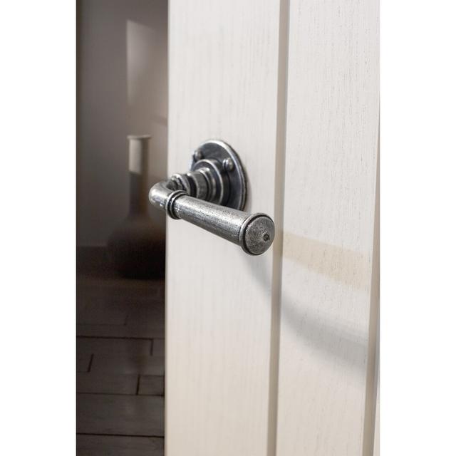 Regency Door Handle Kit (Set of 2) From The Anvil Finish: Pewter Patina on Productcaster.