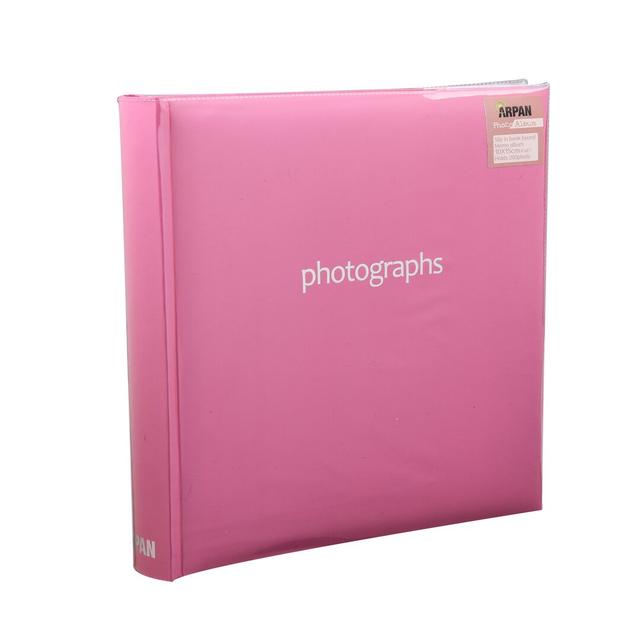 Cardboard / Paper / Plastic Album 17 Stories Colour: Pink on Productcaster.