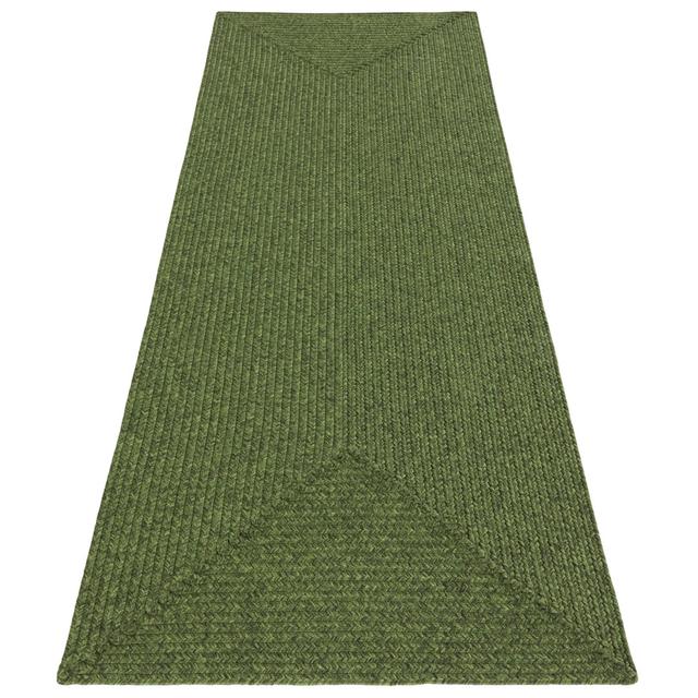 Machine Woven Green Indoor/Outdoor Rug Hanse Home Rug Size: Rectangle 160 x 230cm on Productcaster.