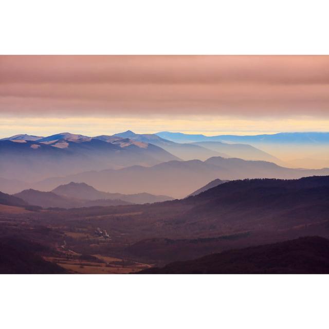 Bieszczady Mountains - Wrapped Canvas Photograph Union Rustic Size: 51cm H x 76cm W x 3.8cm D on Productcaster.