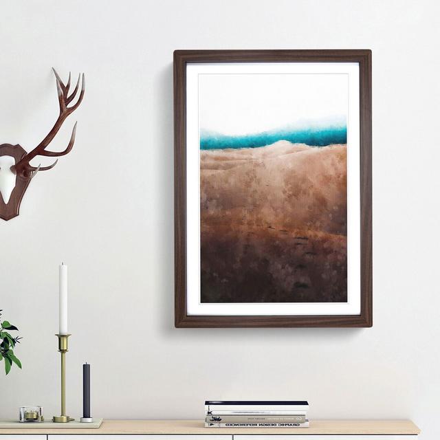 Sand Dune In New Mexico - Single Picture Frame Print on MDF East Urban Home Frame Option: Walnut Framed, Size: 33cm H x 24cm W x 2cm D on Productcaster.