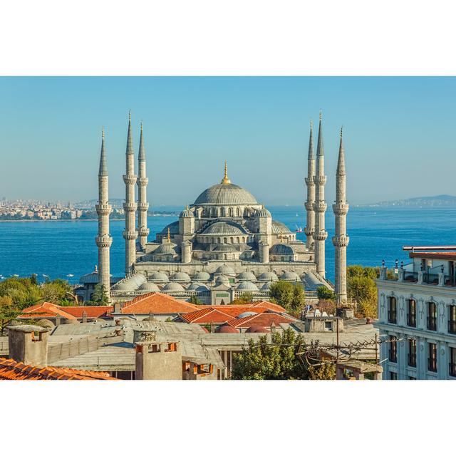 Blue Mosque Istanbul by Jasminam - Wrapped Canvas Photograph 17 Stories Size: 81cm H x 122cm W on Productcaster.