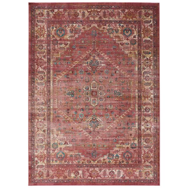 Berzan Moroccan Red Area Rug Latitude Vive Rug Size: Rectangle 140 x 200cm on Productcaster.