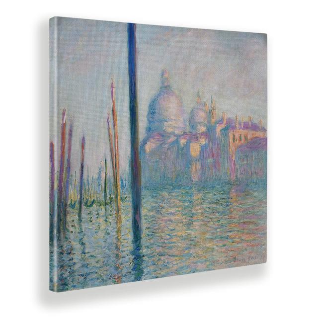 Acrylbild Grand Canal von Claude Monet Marlow Home Co. Format: Stoff, Größe: 65 cm H x 65 cm B on Productcaster.