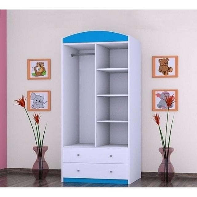 Kleiderschrank Drubin Isabelle & Max Farbe: Blau on Productcaster.