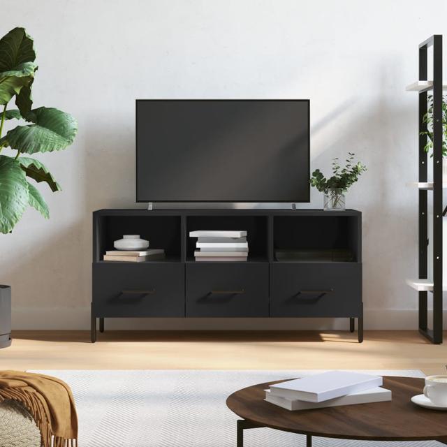 Melquan TV Stand for TVs up to 43" 17 Stories Colour: Black on Productcaster.