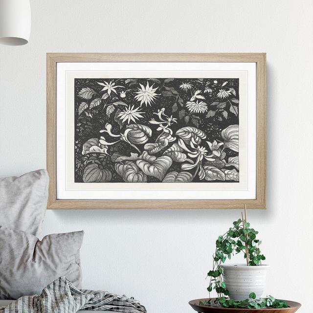 Wild Flowers by Theo Van Hoytema - Picture Frame Painting East Urban Home Frame Option: Oak Framed, Size: 27cm H x 36cm W x 2cm D on Productcaster.