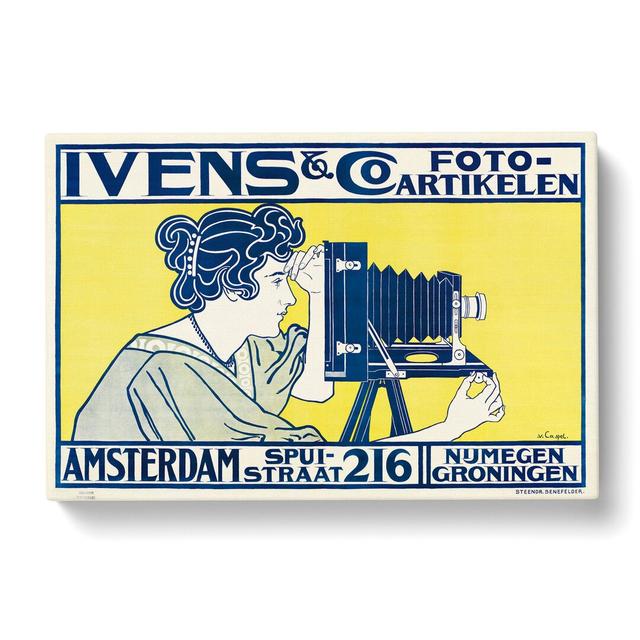 Ivens and Co by Johann Georg Van Caspel - Wrapped Canvas Graphic Art East Urban Home Size: 40cm H x 60cm W x 3cm D on Productcaster.