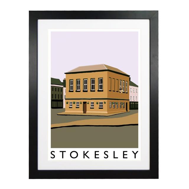 'Stokesley' Graphic Art East Urban Home Size: 43.5 cm H x 33.5 cm W x 2.2 cm D, Format: Black Wood Frame on Productcaster.