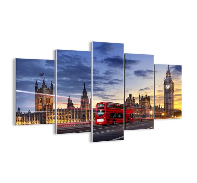 Special Characters - 5 Piece Unframed Photograph Print Set on Glass Ebern Designs Size: 100cm H x 150cm W x 1.8cm D on Productcaster.