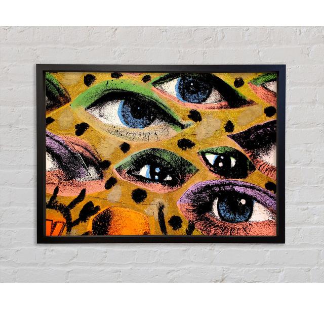 All Eyes On You Framed Print Bright Star Size: 100cm H x 141.4cm W x 3.3cm D on Productcaster.