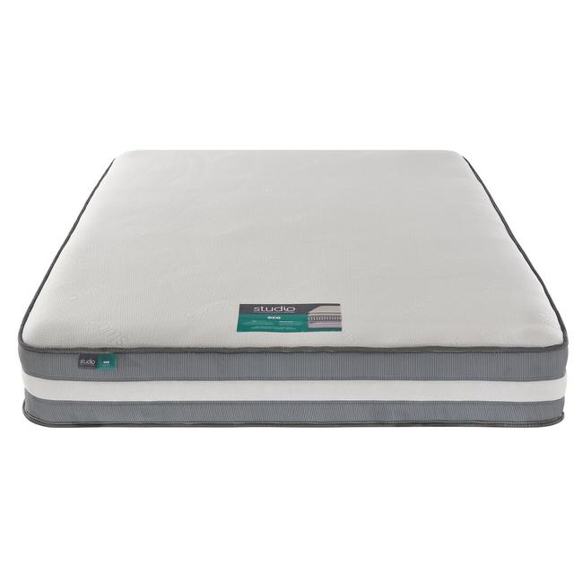 Silentnight Studio Eco Mattress Silentnight Size: Double (4'6) on Productcaster.