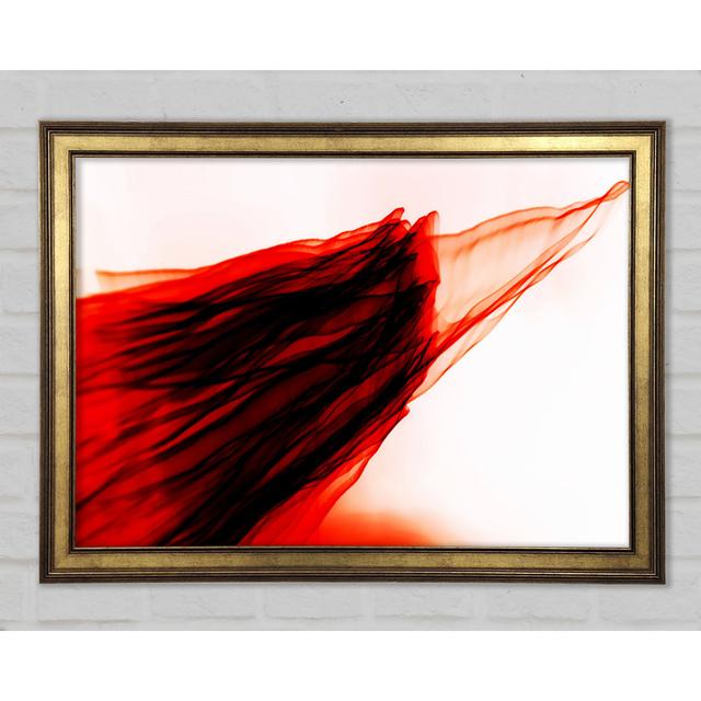 Red Passing Through - Single Picture Frame Art Prints on Wood Ebern Designs Size: 59.7cm H x 84.1cm W x 1.5cm D on Productcaster.