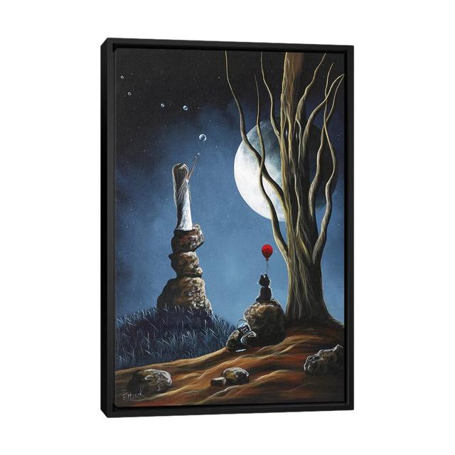 Please Tell Him We Still Miss Him by Moonlight Art Parlour - Graphic Art Print on Canvas Latitude Run Size: 66.04cm H x 45.72cm W x 3.81cm D, Format: on Productcaster.