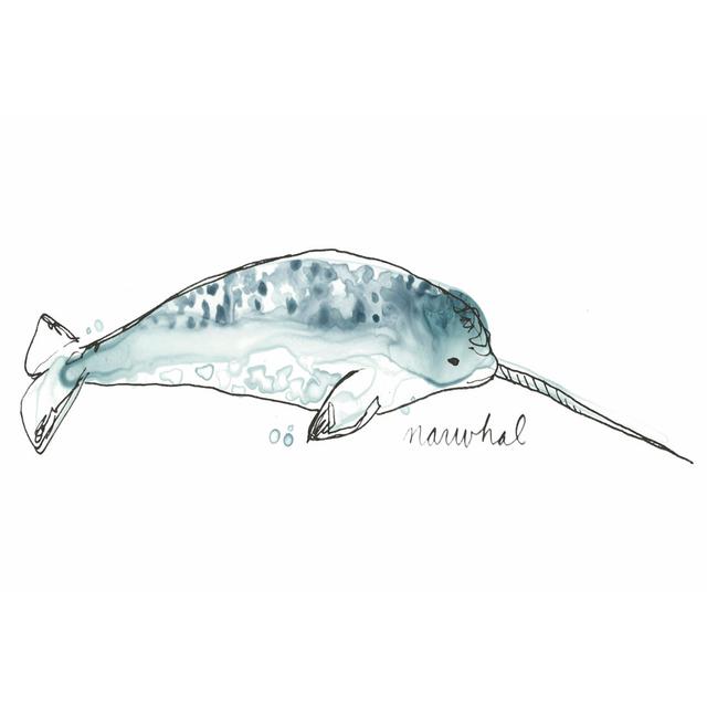 Cetacea Narwhal Highland Dunes Size: 81cm H x 122cm W x 3.8cm D on Productcaster.