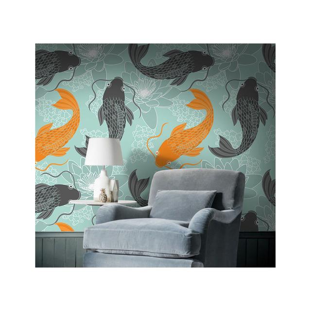 Caldicott Matte Mural Bay Isle Home Size: 152 x 104cm on Productcaster.