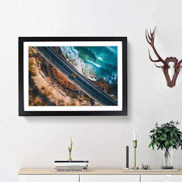 Driving - Picture Frame Graphic Art Print East Urban Home Frame Option: Black Framed, Size: 27cm H x 36cm W x 2cm D on Productcaster.