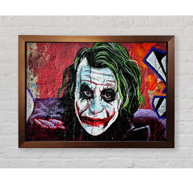 The Joker Framed Print Rosalind Wheeler Size: 42.1cm H x 59.7cm W on Productcaster.