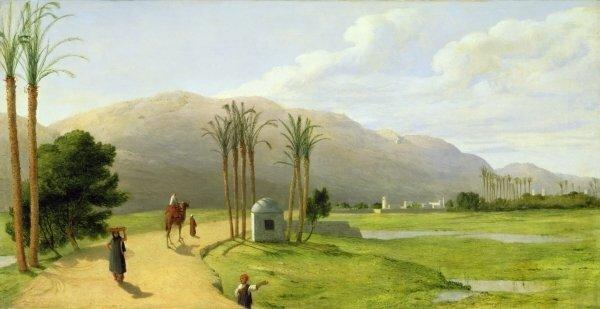 Asyut on the Nile, 1873 by John Rogers Herbert - Unframed Art Print on Canvas East Urban Home Size: Medium on Productcaster.