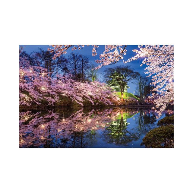 Cherry Blossom at Takada Castle, Joetsu, Niigata Prefecture, Japan by Jan Becke - Wrapped Canvas Art Prints Latitude Run Size: 45.72cm H x 66.04cm W x on Productcaster.