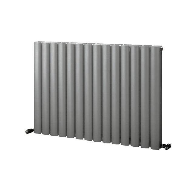 Horizontal Designer Radiator Towelrads Size: 60cm H x 83.2cm W x 5.7cm D, Finish: Anthracite on Productcaster.