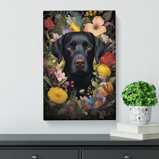 Labrador Retriever Rococo - Wrapped Canvas Print Marlow Home Co. on Productcaster.