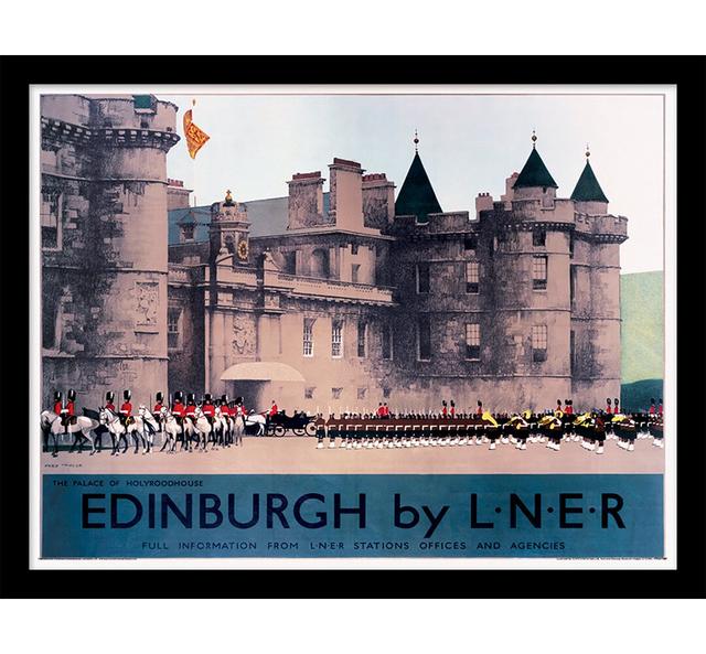 Edinburgh Holyroodhouse by Fred Taylor - No Frame Memorabilia Rosalind Wheeler on Productcaster.