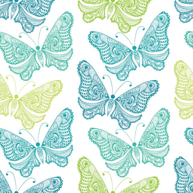 Risco Butterfly Illustration by I_panki - Wrapped Canvas Graphic Art ClassicLiving Size: 76cm H x 76cm W x 3.8cm D on Productcaster.