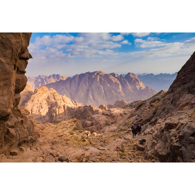 Mount Sinai Egypt by Boygovideo - Wrapped Canvas Print Union Rustic Size: 61cm H x 91cm W on Productcaster.