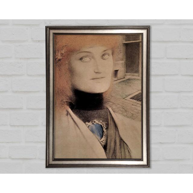 Fernand Khnopff Who Will Redeem Myself - Single Picture Frame Art Prints Ophelia & Co. Size: 21cm H x 29.7cm W on Productcaster.