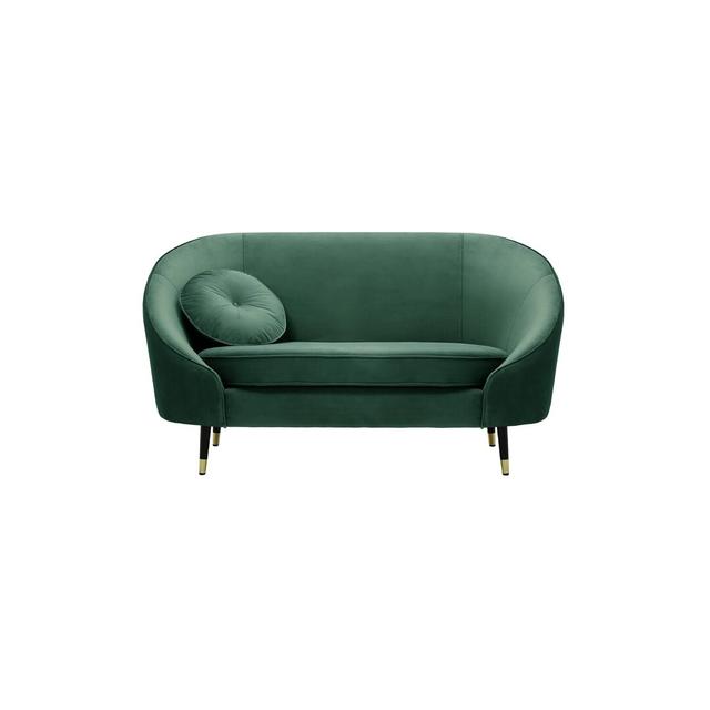 Glencoe 3 Seater Sofa Canora Grey Upholstery Colour: Light Green, Size: 86cm H x 182cm W x 95cm D, Seating Capacity: 2 on Productcaster.